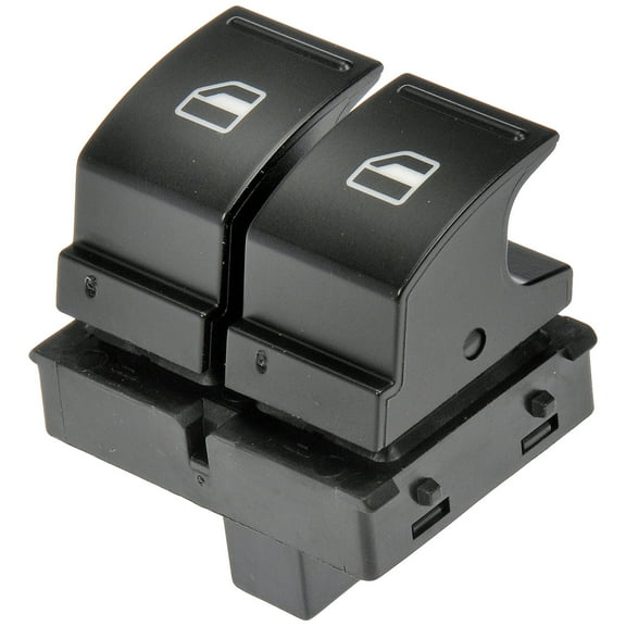 Dorman 901-572 Front Driver Side Power Window Switch - Left Front Master for Specific Seat / Volkswagen Models