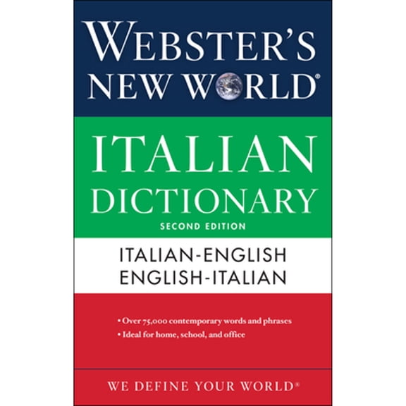 Pre-Owned Webster's New World Italian Dictionary (Paperback) by Editors of Webster's New World Coll
