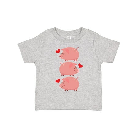 

Inktastic Pig Lover Cute Farm Animals Gift Toddler Boy or Toddler Girl T-Shirt