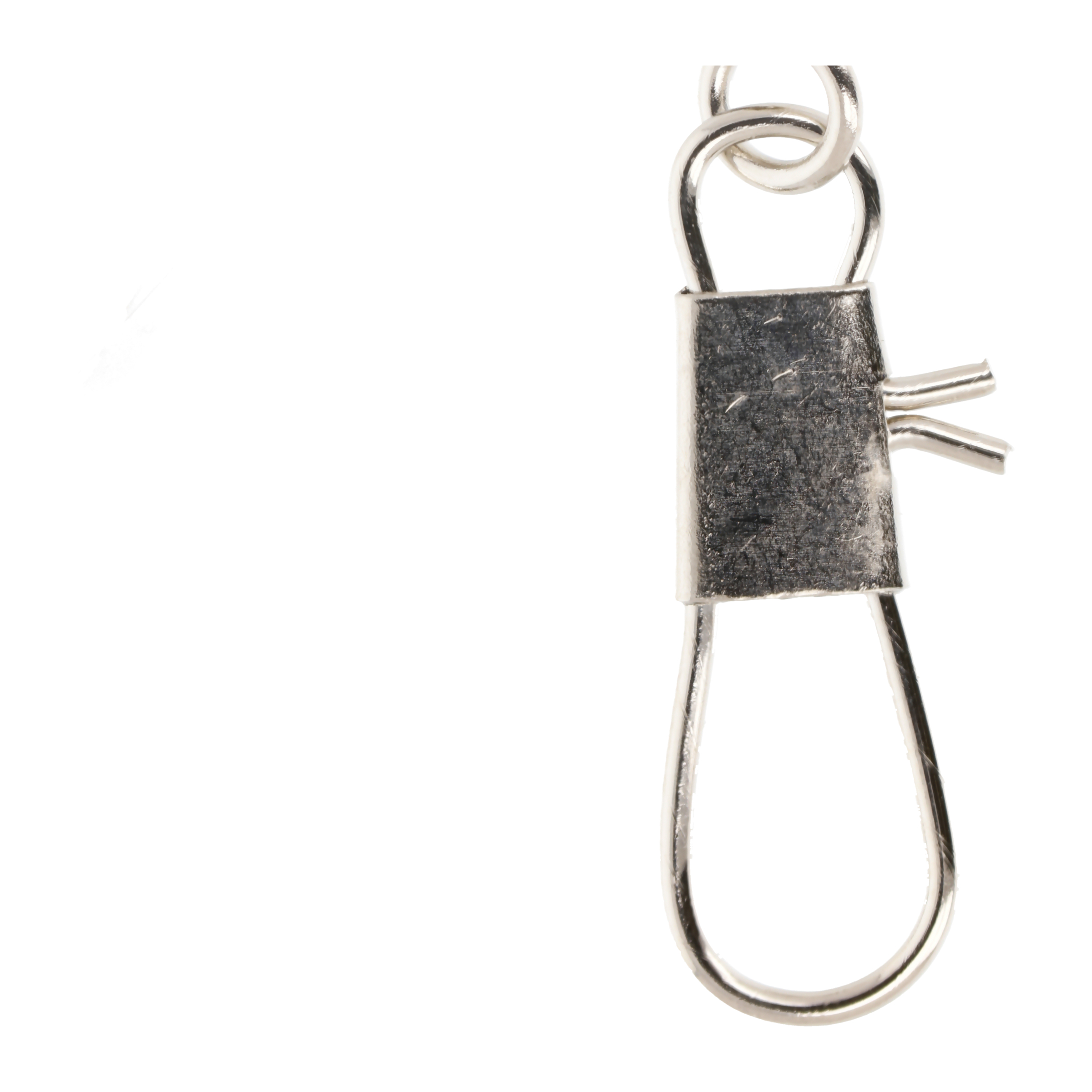 Eagle Claw Barrel Swivel with Interlock Snap, Nickel, Size 1