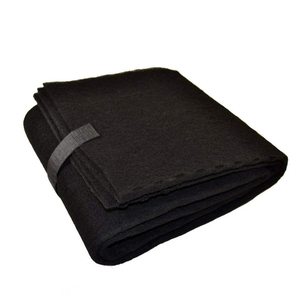HQRP Universal Cut to Fit Carbon Pad / Charcoal Sheet Prefilter for