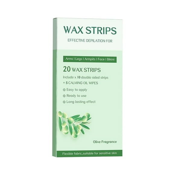 Hearth & Gear Hair Removal Wax Strips For Women And Men Full Body Waxing Kit For Face Legs Arms Back Bikini Line Gentle And Depilatory Strips For All Skin Types Back Hair Removal Applicator My One