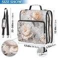 thumbnail image 2 of FORMRS Zipper Binder with Shoulder Strap 2-inch Ring 500 Sheet Capacity File Bag, Beautiful Floral, 2 of 5