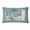 Red White, variant on 12 x 3 x 16 in. Black White Papillon in Bathtub Canvas Fabric Decorative Pillow
