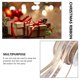 thumbnail image 4 of 5 rollos de cinta navideña de 25 m de largo, ideal para envolver regalos navideños y manualidades (dorada)., 4 of 6