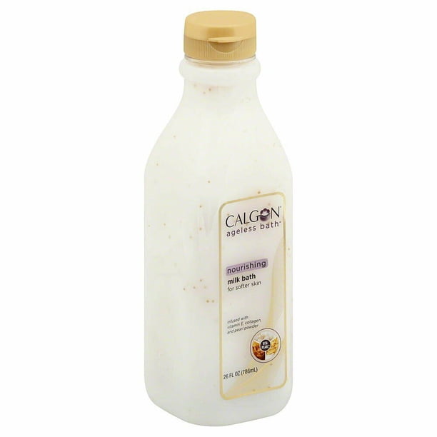 Calgon Ageless Body Wash & Shower Gel Nourishing Milk Bath, 26oz, 3