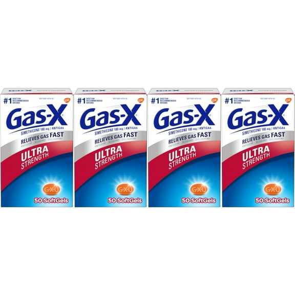 4 Pack - Softgels Ultra Strength Soft Gels 50 ea