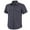 01 Gray, variant on Mens Pearl Snap Solid Western Cowboy Button Up Dress Short Sleeve Work Shirts Barrier Reef Medium