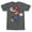 Charcoal Heather, variant on Mens Nintendo Mario Super Pose T Shirt