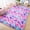 Purple, variant on Lochas Fluffy Rainbow Area Rugs for Bedroom Soft Colorful Rugs for Girls Room Kids Baby Room and Living Room Nursery Room 4’x 6’