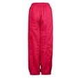 thumbnail image 6 of Karight Women's Cotton Linen Harem Pants Casual Loose Fit High Waisted Pants Trousers with Pockets Red, 6 of 6