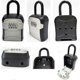 thumbnail image 4 of Lock Box, Key Lock Box Wall Mounted Portable Combination Lock Box, Outdoor Key Security Lock Box, A, 4 of 5