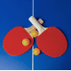 thumbnail image 2 of Juego de 2 raquetas de ping pong Diversiones Bago con 3 pelotas Economica, 2 of 6