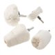 thumbnail image 1 of 4 piezas de accesorios de pulido, destornillador inalámbrico, rueda/almohadilla/cono de pulido, kit de cepillo cónico, terciopelo de algodón, para taladro, 1 of 5