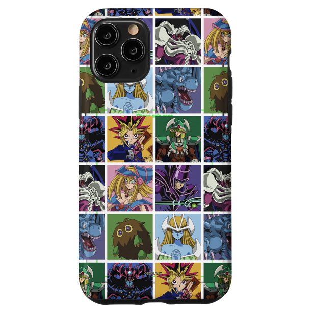 Funda para teléfono Yu-Gi-Oh! Cuadrícula colorida para iPhone 11 Pro