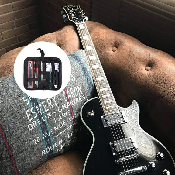 WHAMVOX 1 Set 45pcs Professional and Complete Guitar  Repairing Maintenance Tool Kit