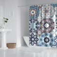 thumbnail image 3 of Tribal Bohemian Shower Curtain 72x84 Inches Vintage Inspired Polyester Fabric Bathroom Decor, 3 of 5