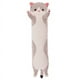 thumbnail image 3 of Muñeco de peluche con forma de gato largo, muñeco de trapo grande y lindo, muñeco con pinza para las piernas para dormir perezoso, 3 of 6