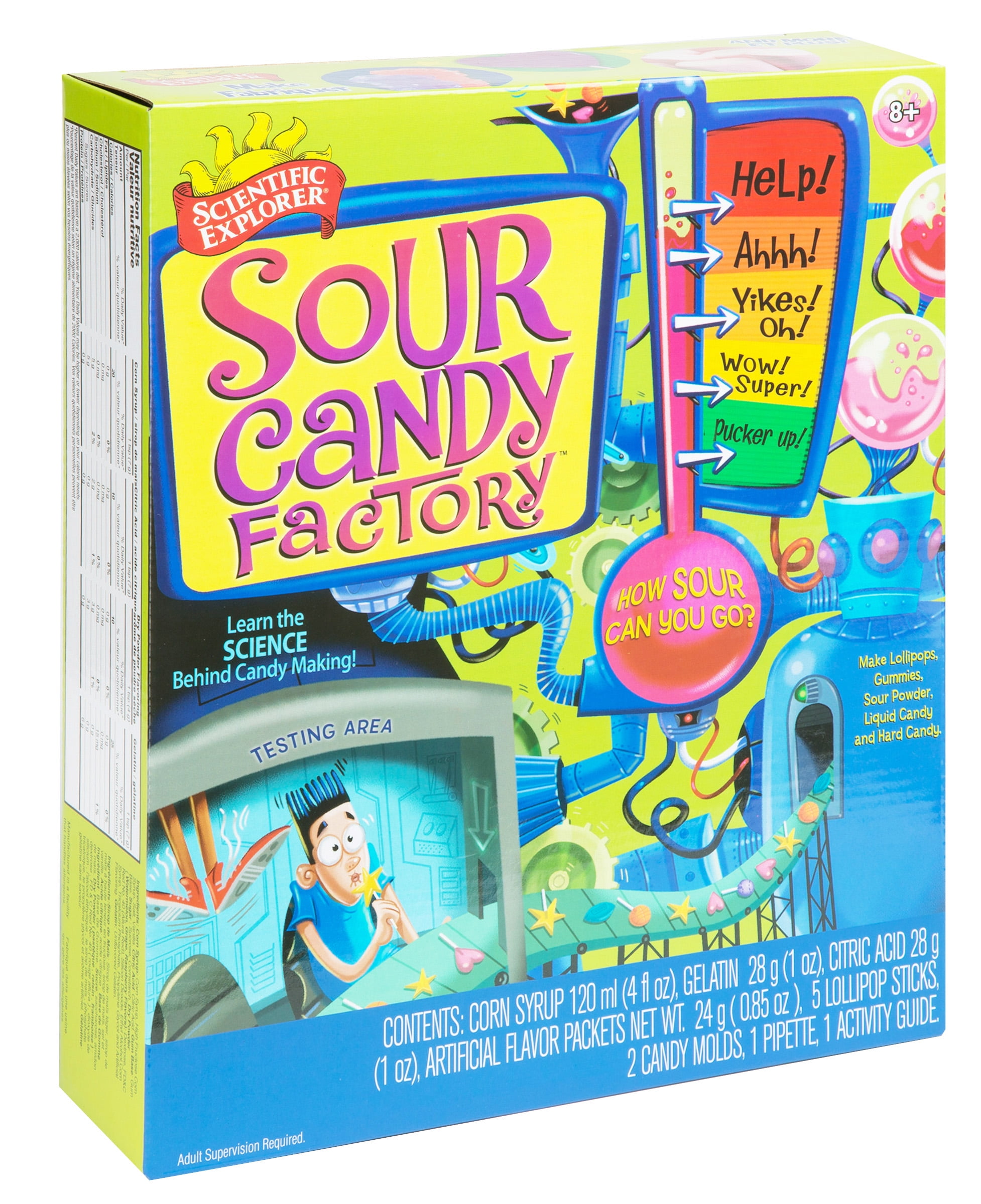 Scientific Explorer Sour Candy Factory Kids Science Experiment Kit 
