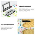 thumbnail image 5 of Gaeub White Ice Cream Elastic Luggage Cover with Concealed Zipper Dust-Proof Luggage Cover Protector - 18-32 inch - Large, 5 of 9