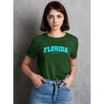 thumbnail image 2 of Retro College Style Florida T-Shirt Women -Image by Shutterstock, Female 5X-Large, 2 of 4