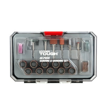 Hyper Tough 40 Piece Sanding and Grinding Set - Tools & Hardware