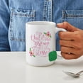 thumbnail image 4 of CafePress - Rise Up Blessed Large Mug - 15 oz Ceramic Large White Novelty Mug, 4 of 6
