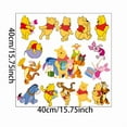 thumbnail image 5 of Winnie the Pooh Wall Stickers 3D wall stickers Children wall stickers Cartoon characters wall stickers Cartoon background wall decoration Birthday gift Children bedroom decoration 40*40CM, 5 of 5