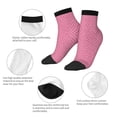 thumbnail image 3 of Uemuo Fish Scales Printed Crew Socks, Moisture-Wicking Socks, Athletic Socks for Men Breathable Cushion Socks Casual Sport Socks for Running Traveling, 3 of 6