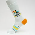 thumbnail image 1 of Sock Atomica Unisex Socks - Perfect Gifts - Toucan Do It Themed - Mid Calf Length Socks – Two Size Big Version Cotton Blend, 1 of 2