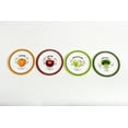 thumbnail image 6 of Healthy Kiddos™ 4-pack Children's Nonslip Fruit and Veggie Plates Set 2, 6 of 10
