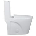 thumbnail image 3 of Fine Fixtures Dual-Flush Elongated One-Piece Toilet with High Efficiency Flush, 3 of 9