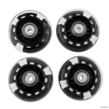 

4 Pcs Outdoor Inline Roller Skates Skating Replacement 88A PU Wheel 64Mm
