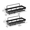 thumbnail image 2 of Metal Corner Rack For Bathroom Kitchen And Bedroom No Drill Installation Storage Solution For Home Organization, 2 of 8