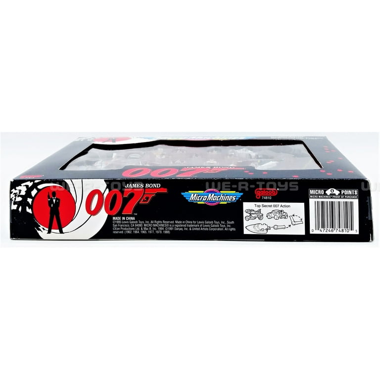 Micro Machines James Bond 007 Figures and Vehicles 1995 Galoob 