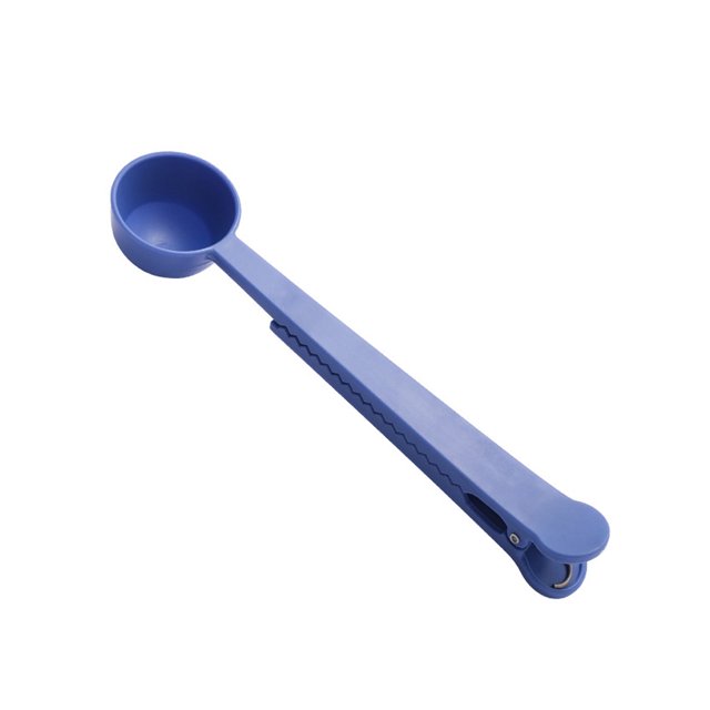 Wosthever Clip sellador de alimentos cocina DIY preservación café medición sellado cuchara bolsa almacenamiento abrazadera cuchara hogar azul Azul 20Conjunto