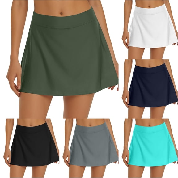 Xiaoxatg Womens Swim Cover Up, Elegant-Ready Swimwear Cover Up Skirt with High Waist Comfort for Beach Holidays Army Green XXL