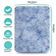 thumbnail image 4 of Washable Rubber Multicolored Floral Dish Drying Mats for Kitchen Counter Home Large Coffee Bar Pad Accessories and Decor for Utensils Stemware 18''x24'', 4 of 7
