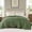 Green, variant on Down Alternative Blanket King, Moisture Wicking Soft Lightweight Bed Cover With Satin Trim All Season