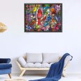 thumbnail image 3 of Wdftyju Kit de pintura de diamante 5D DIY pájaros coloridos taladro cuadrado completo cuadro de mosaico pared Wdftyju 6rd5en1wu0yl3hf1, 3 of 9