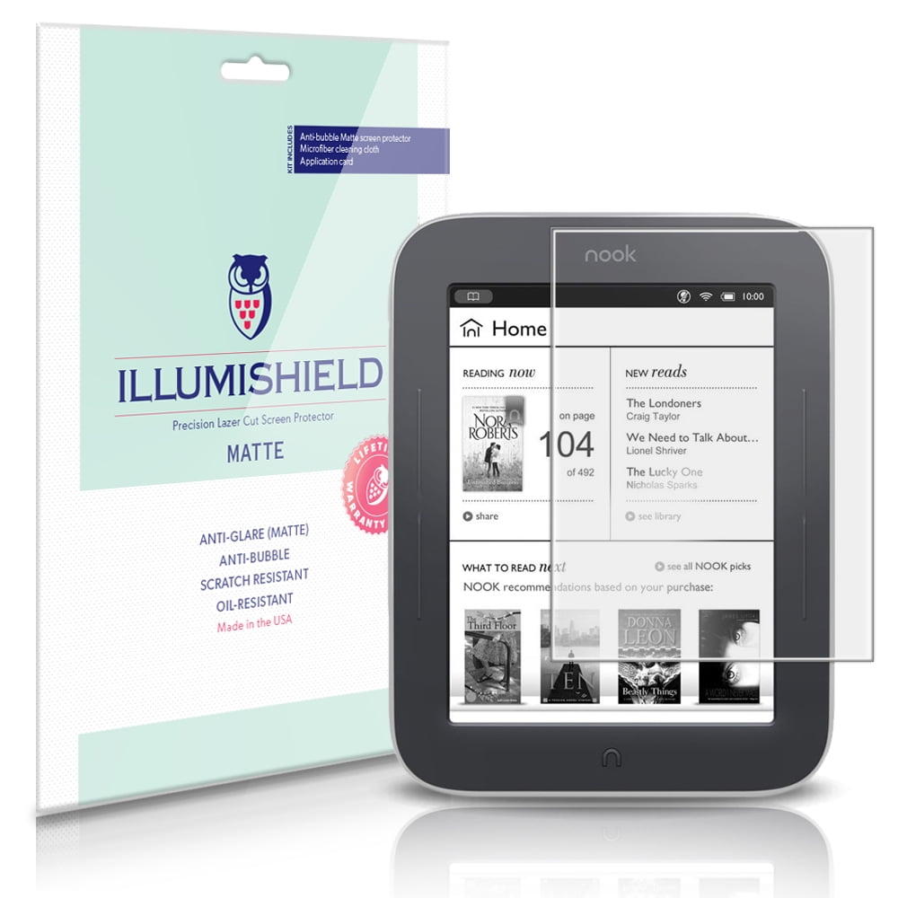 iLLumiShield AntiGlare Screen Protector 3x for NOOK Simple Touch