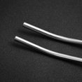 thumbnail image 2 of BESTONZON - Juego de 6 cucharas para beber de acero inoxidable de forma ovalada de metal, reutilizables, para cócteles (color primario), 2 of 3