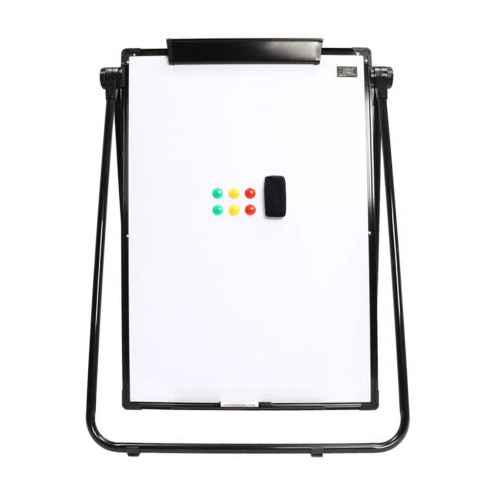 Premium Dry Erase Board W/ Stand Adjustable Whiteboard Kit Double-sided Magnetic