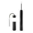thumbnail image 2 of Matsuzay Otoscopio de cera para los oídos, recargable, 330mAh, cuchara de excavación Visual, 3,0mm, alta definición, inalámbrico, tipo C, Electrodomésticos Negro, 2 of 6