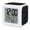 Black, White, Silver, variant on Mathematics Tools Sketch Digital Alarm Clock for Bedrooms, Smart LED Alarm Clock with 7 Color Changing Night Light, White Modern Abstract Icons Silent Wake Up Clocks for Sleep Study Cooking 3.2"x3.2"