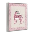 thumbnail image 2 of Stupell Industries Eclectic Cheetah & Butterfly Friendship Gray Framed Giclee Art, 24 x 30, by Natalie Carpentieri, 2 of 8