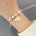 thumbnail image 5 of Wrapables Friendship Beaded Enamel Charm Bracelet, Horse, 5 of 7
