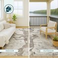 thumbnail image 5 of Addison Rugs Chantille Indoor/Outdoor Transitional Animal Ivory Machine Washable Rectangle Rug, 10' x 14', 5 of 10