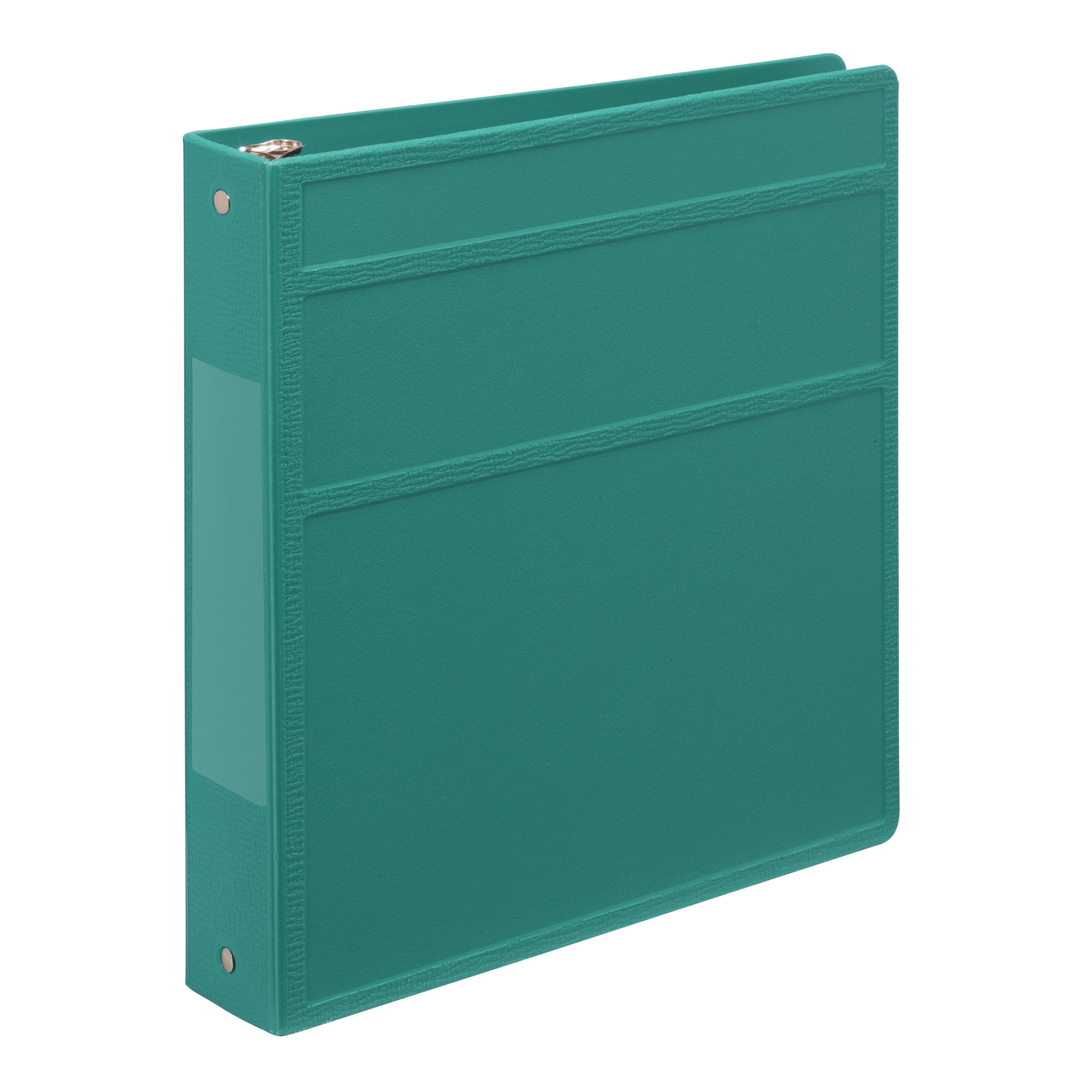 Carstens 1.5- Inch Heavy Duty 3-Ring Binder - Side Opening, Teal ...