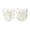 White, variant on Pair of Inflatable Sequin Stripe Swim Arm Floaties, Double Air Chamber Waterproof PVC Floating Arm Sleeves, Adjustable 12–24 Inch Buoyancy Arm Bands for Pool Beach Adult Swimming,A